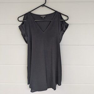 Express cold shoulder blouse